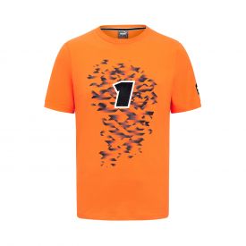 T-shirt RED BULL Verstappen #1 Orange pour homme