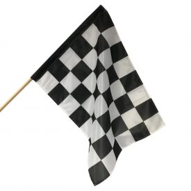 RETRO BRANDS 30x45 cm Medium Model Checkered flag