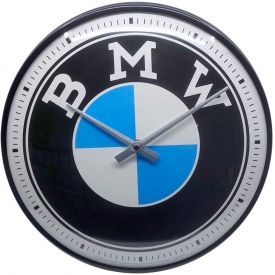 RETRO BRANDS BMW Logo Wall Clock