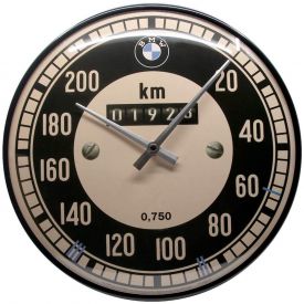 RETRO BRANDS BMW Speedometer Wall Clock