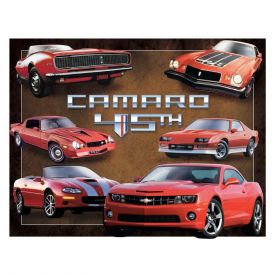Plaque décoration RETRO BRANDS Chevrolet Camaro