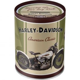 Tirelire RETRO BRANDS Harley-Davidson Moto