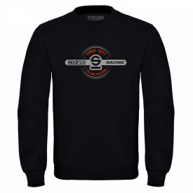 SPARCO 1977 orange logo men's sweatshirt