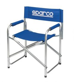 SPARCO folding chair - blue