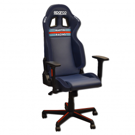 SPARCO MARTINI RACING black racinf style office chair