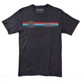 T-shirt SPARCO Circuit noir pour homme