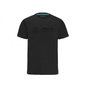 T-shirt unisexe MERCEDES AMG avec grand logo - noir