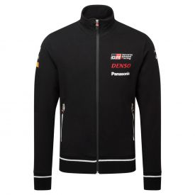 TOYOTA GAZOO RACING TEAM WRC Men's Zipped sweatshirt - Black
