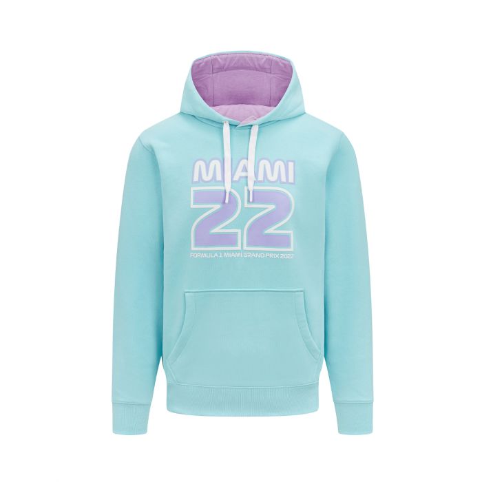 FORMULA 1 Miami unisex hooded sweatshirt - blue size XS | Official