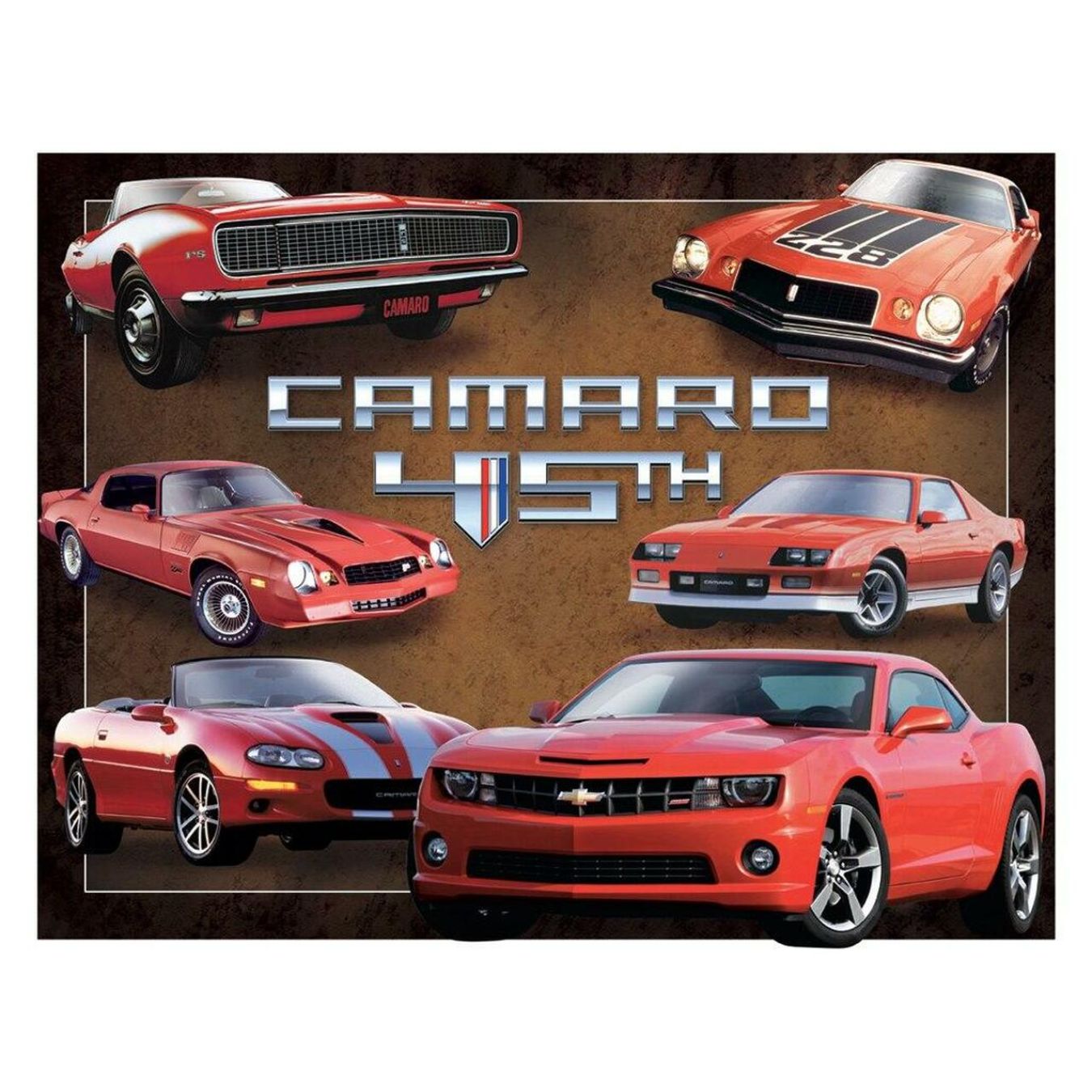 Logo FIA Plaque décoration RETRO BRANDS Chevrolet Camaro
