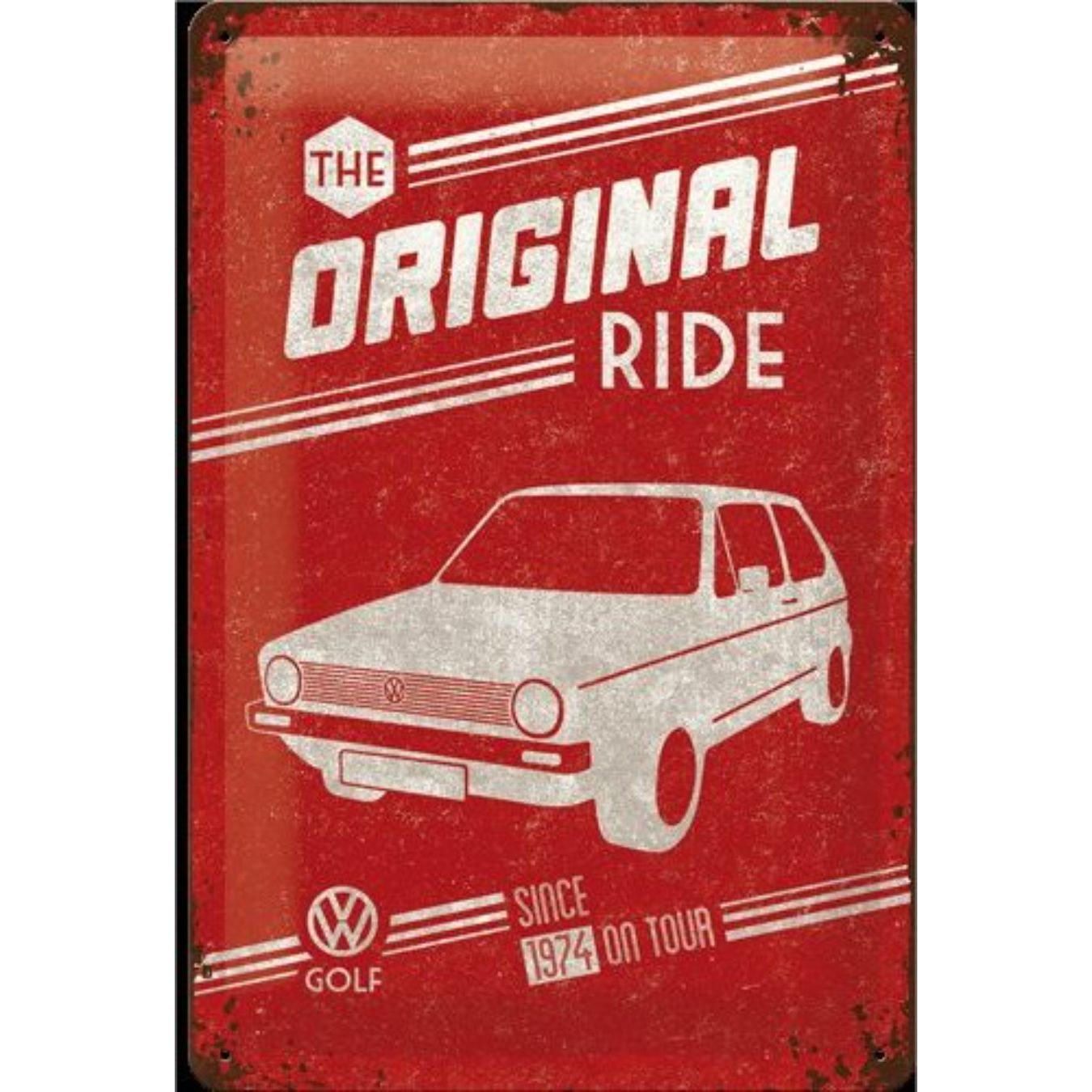 Logo FIA Plaque décoration RETRO BRANDS Volkswagen The Original Ride