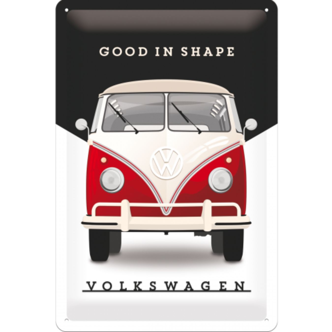 Logo FIA Plaque décoration RETRO BRANDS Volkswagen Combi