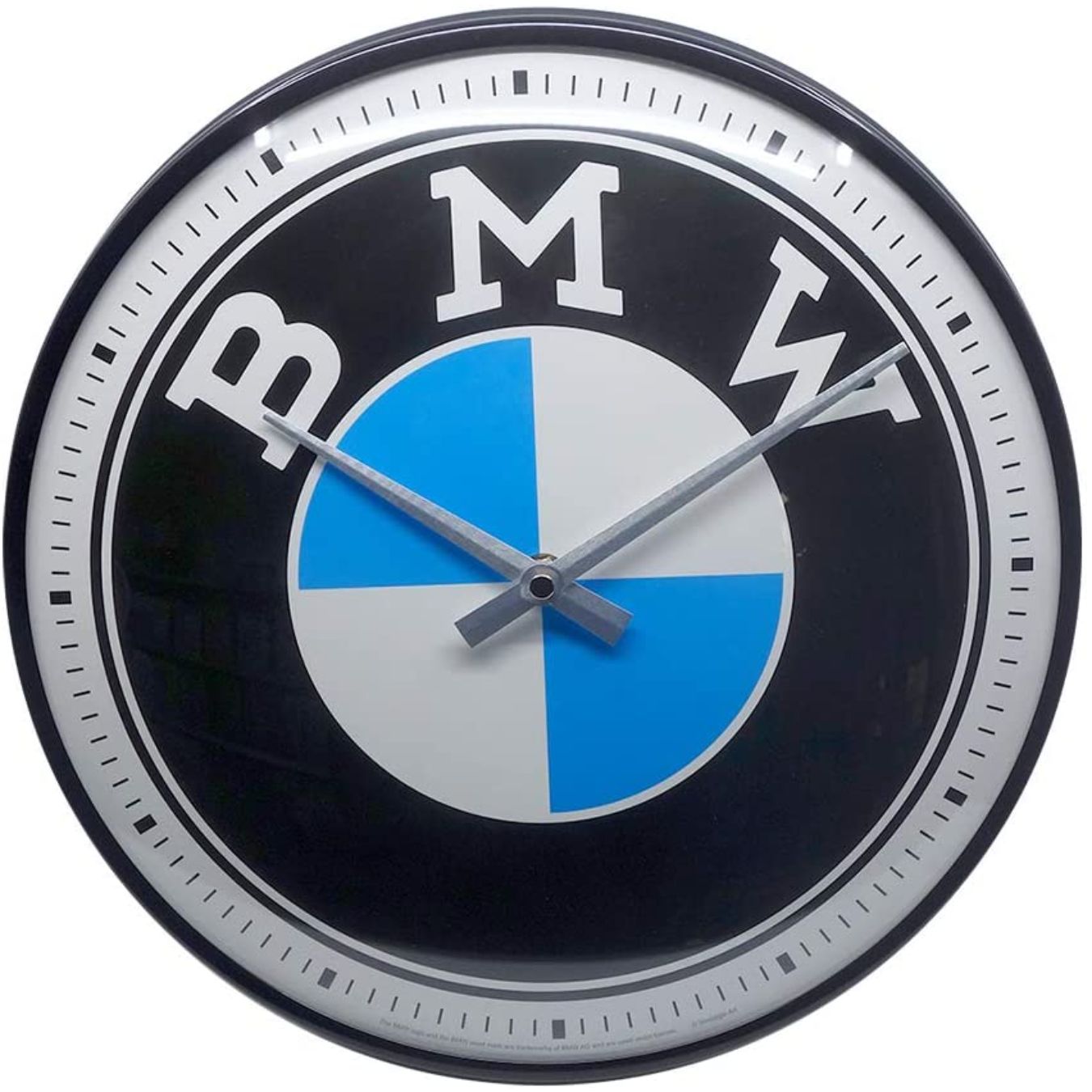 Logo FIA RETRO BRANDS BMW Logo Wall Clock