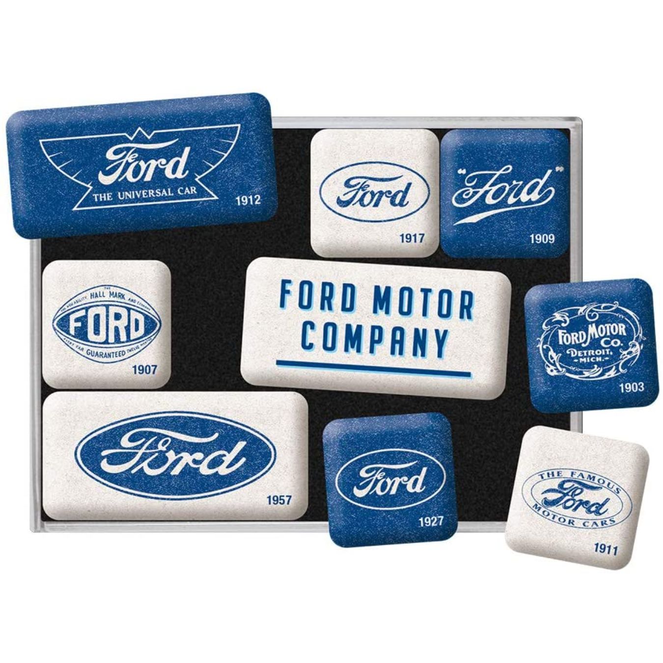 Logo FIA RETRO BRANDS Ford Magnets