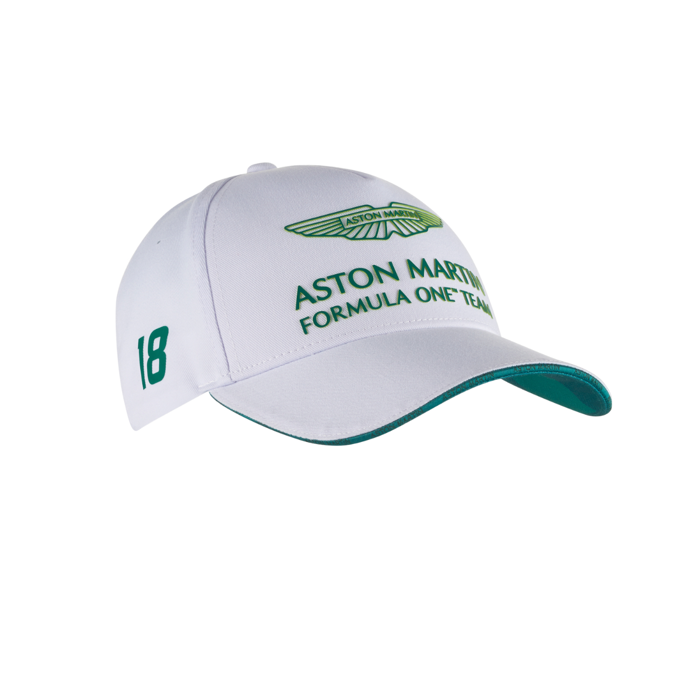 Logo FIA ASTON MARTIN Lance Stroll cap - White