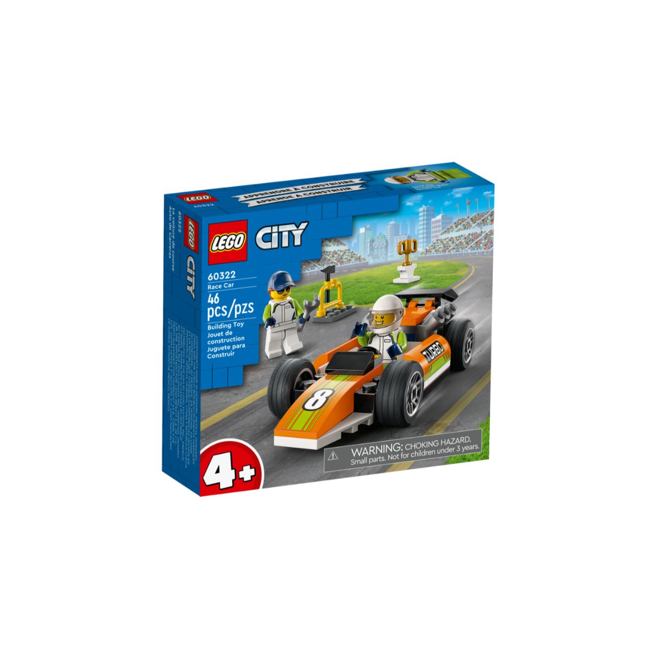 Logo FIA Jouet LEGO City La voiture de course