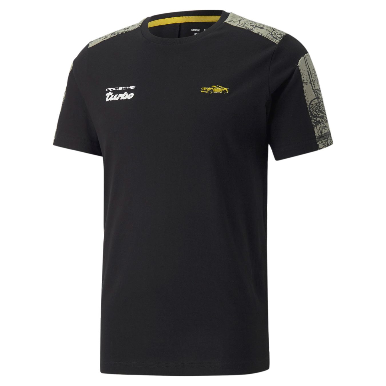 Logo FIA T-Shirt PORSCHE Legacy MT7 Noir pour Homme