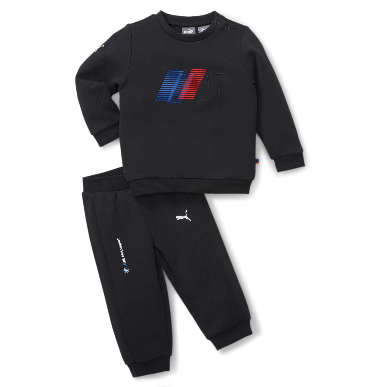 Logo FIA BMW MOTORSPORT MMS Sweater and Pants set for child - Black