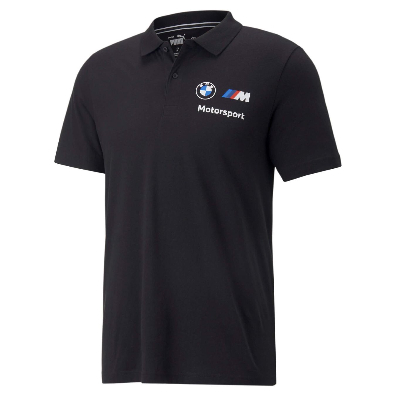 Logo FIA Polo BMW MOTORSPORT MMS ESS Noir pour homme