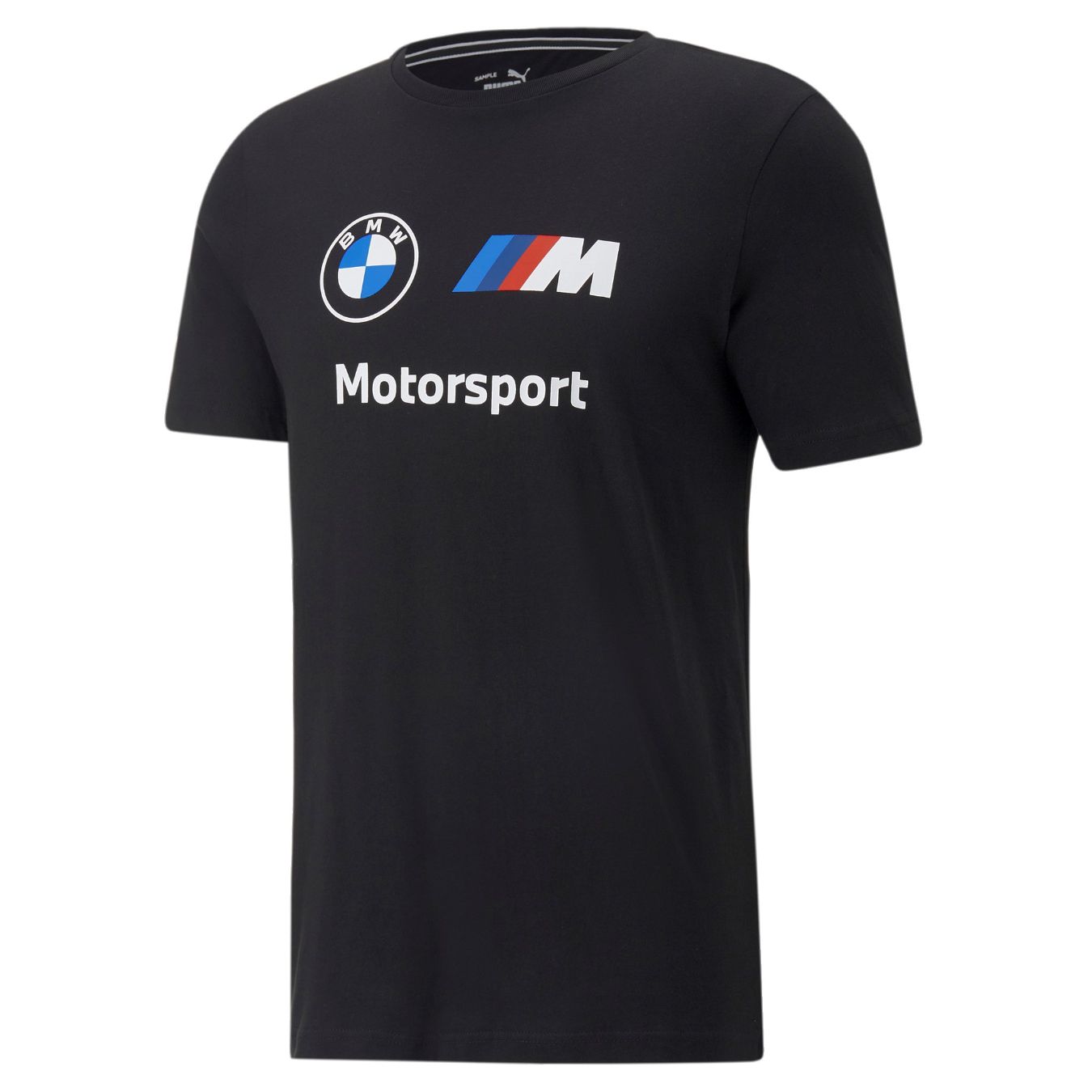Logo FIA T-Shirt BMW MOTORSPORT MMS ESS Logo Noir pour Homme