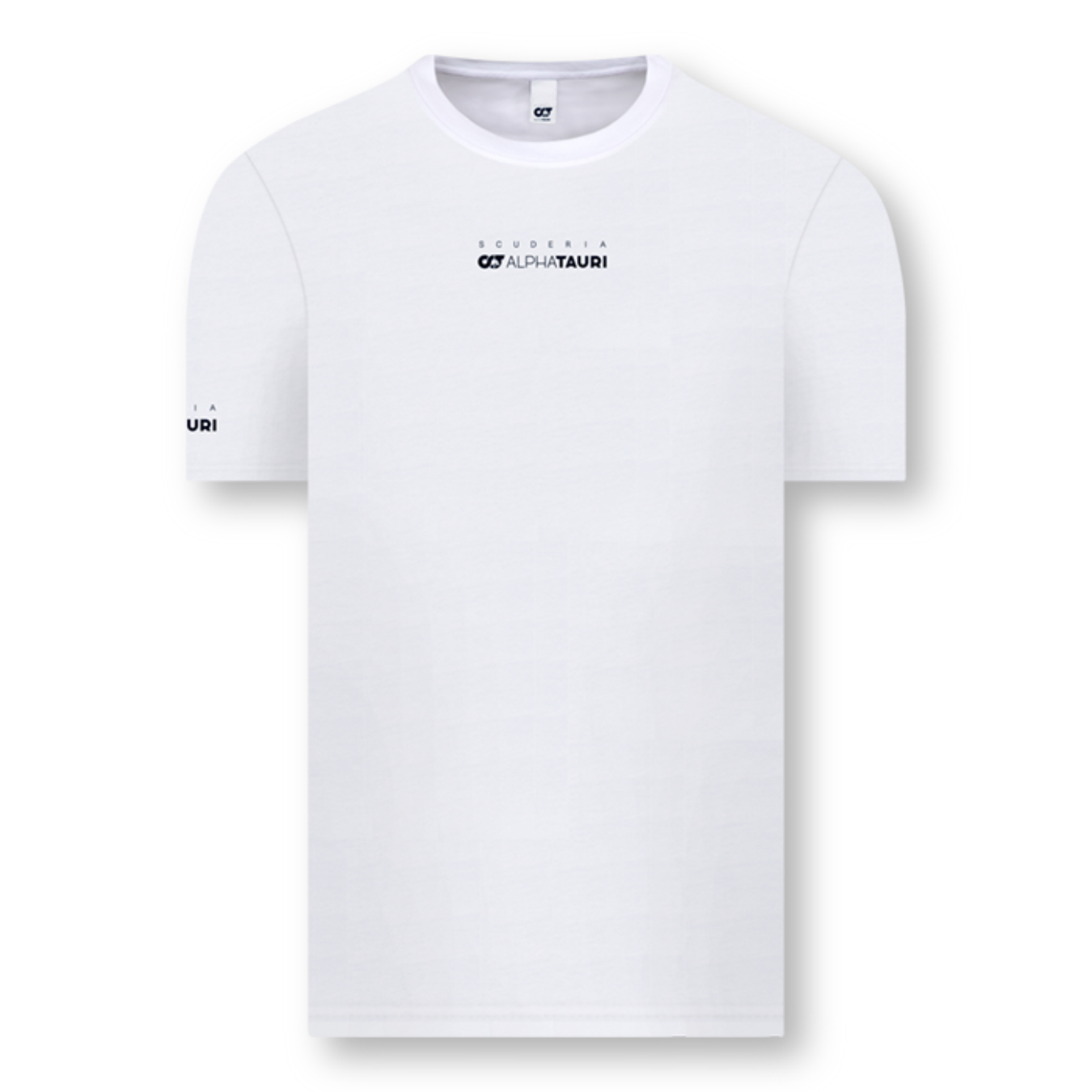 Logo FIA T-shirt ALPHA TAURI Yuki TSUNODA Blanc pour Homme