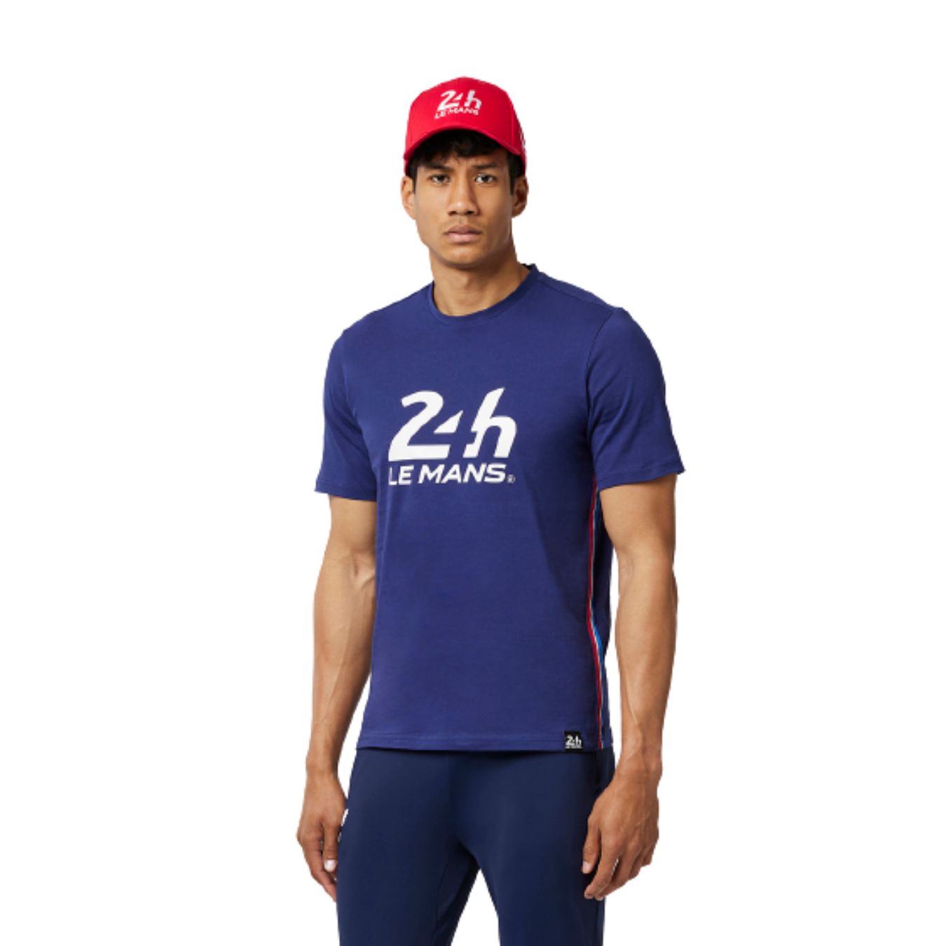 Logo FIA T-shirt 24H DU MANS Héritage bleu pour homme